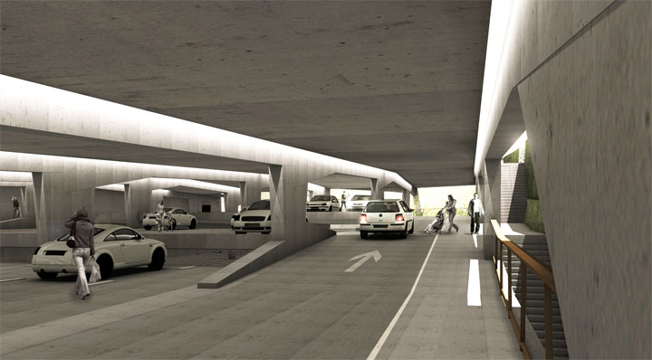 Restructuration des espaces et des parkings publics