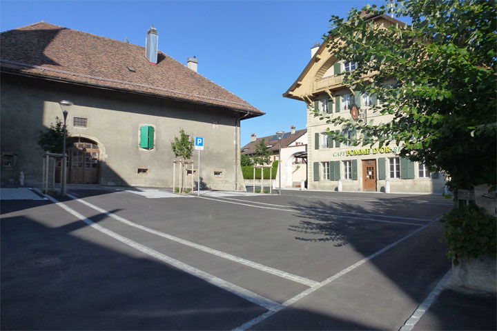 Aménagement du centre du village